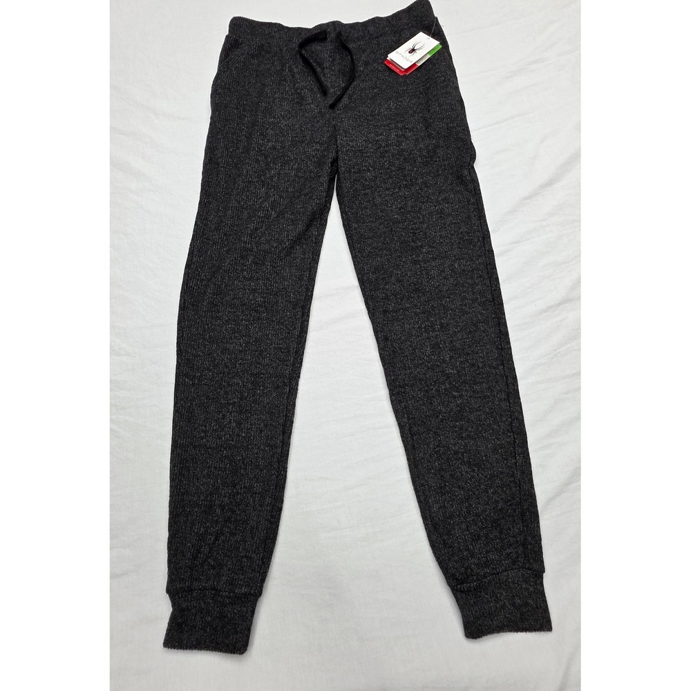 Spyder Mens XL Gray Ribbed Jogger Sweatpants FlexWeb ProWeb NWT
